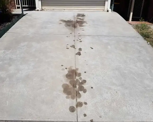 Stains from Salt, Oil, or Rust